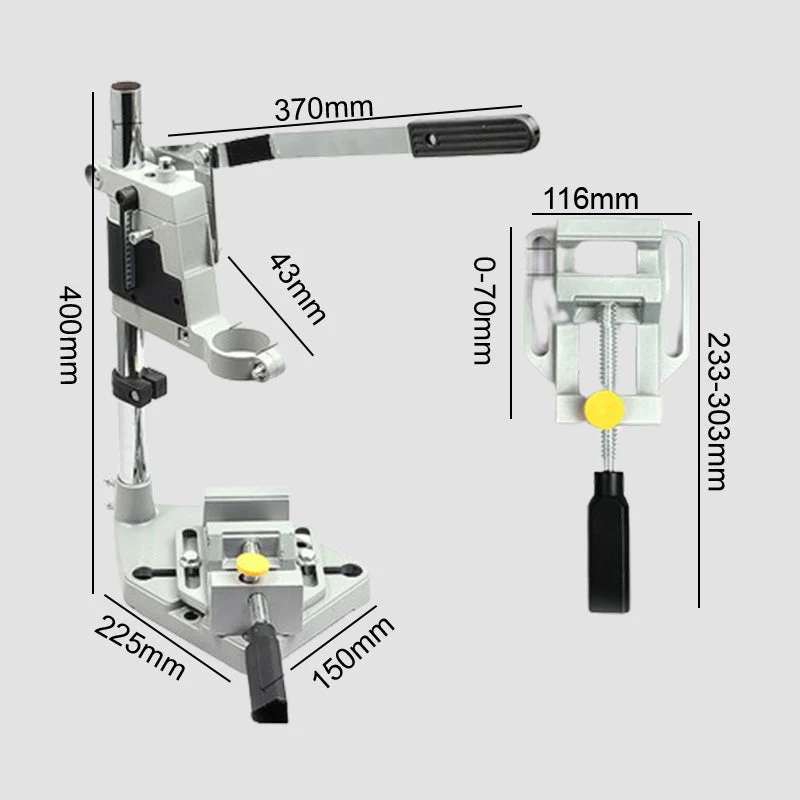 Universal Multi-function Aluminum Electric Drill Stand - Image 8