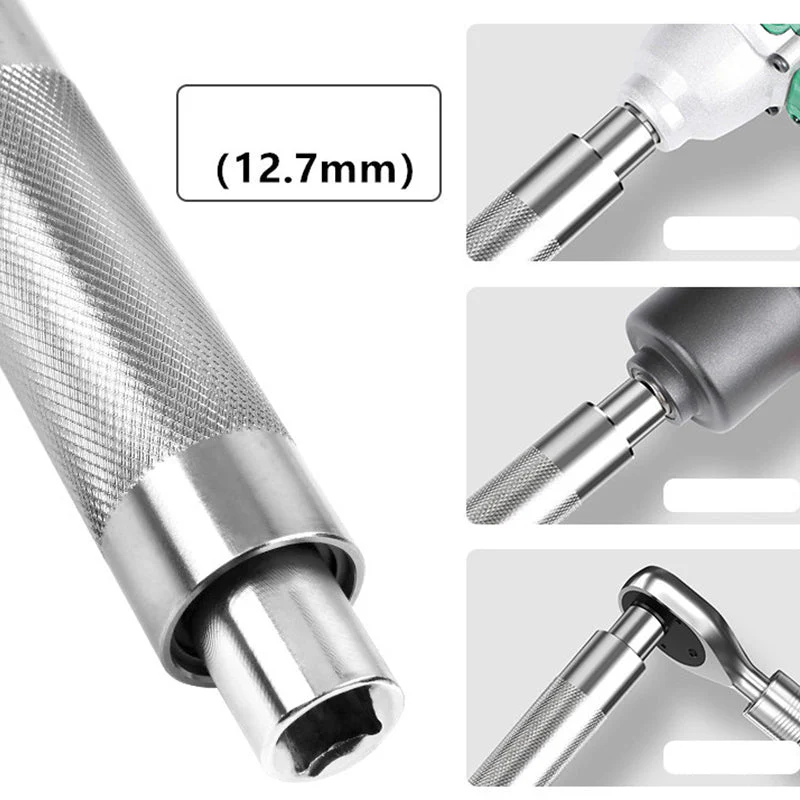 Dual-Function Extension Bar Ratchet Wrench - Image 4