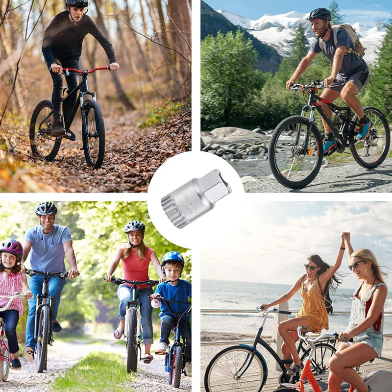 Durable Versatile Bicycle Center Shaft Removal Socket - Image 7