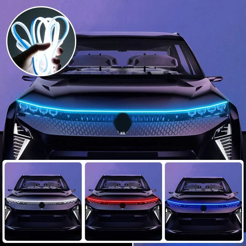 🔥【Dynamic Scan HoodBeam Kit】Light Up Your Hood With Hypnotic Smooth Scanning Effects! ✨🚗 - Image 10