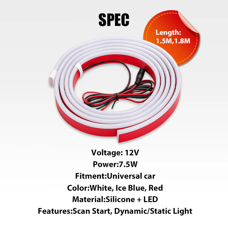 🔥【Dynamic Scan HoodBeam Kit】Light Up Your Hood With Hypnotic Smooth Scanning Effects! ✨🚗 - Image 9