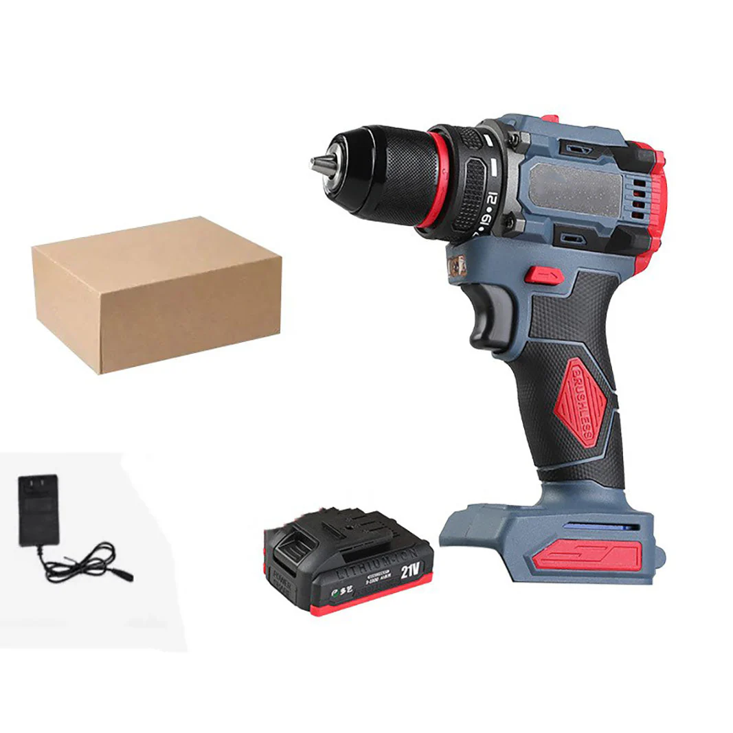 Electric Drill & Screwdriver with Removable Chuck - Image 13