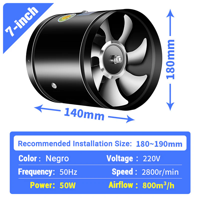 Pousbo® [Super Suction] Multifunctional Powerful Mute Exhaust Fan - Image 20