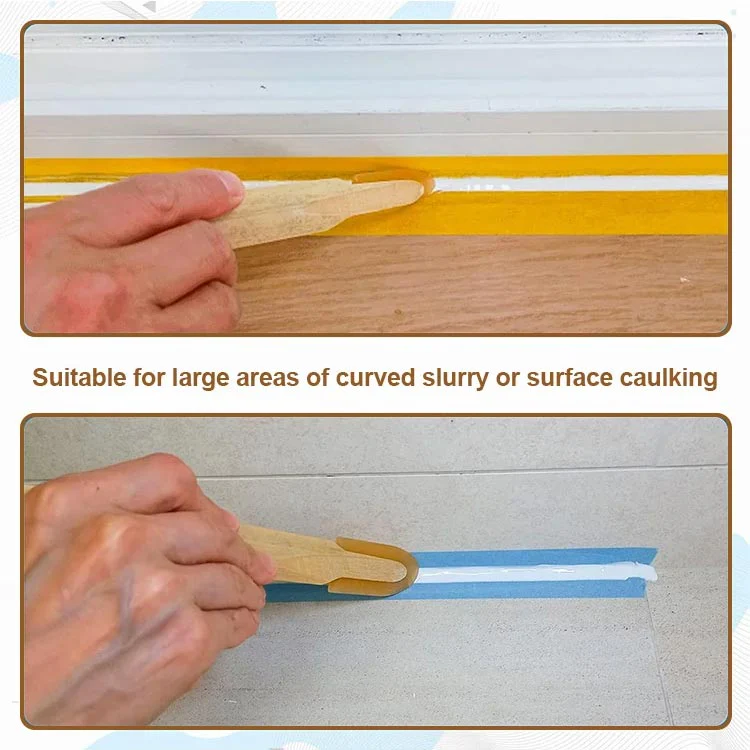 Extended Length Rubber Spatula Caulking Tool - Image 4