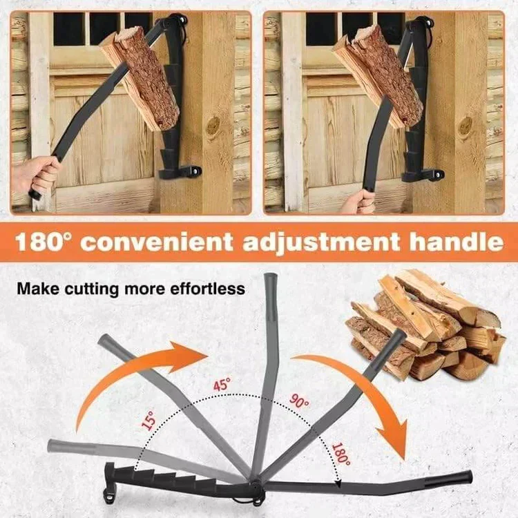 Wall Mounted Firewood Kindling Splitter - Image 3