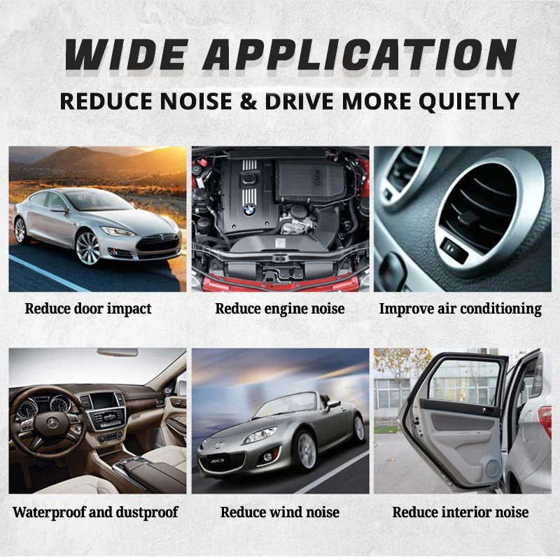 ⏳Car Soundproof Weather Strip - Image 8