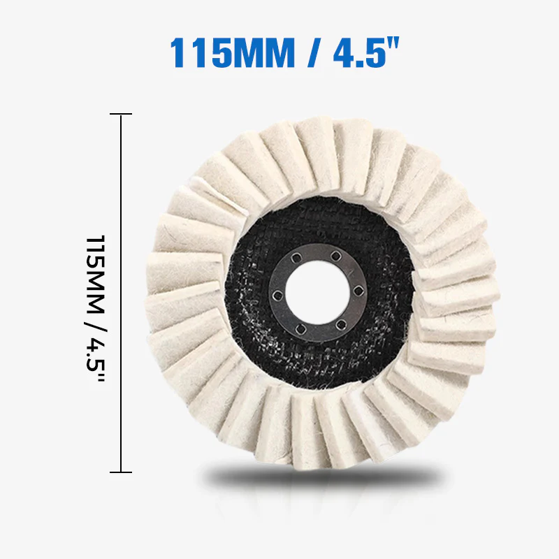 Wool Felt Flap Polishing Disc - Image 9