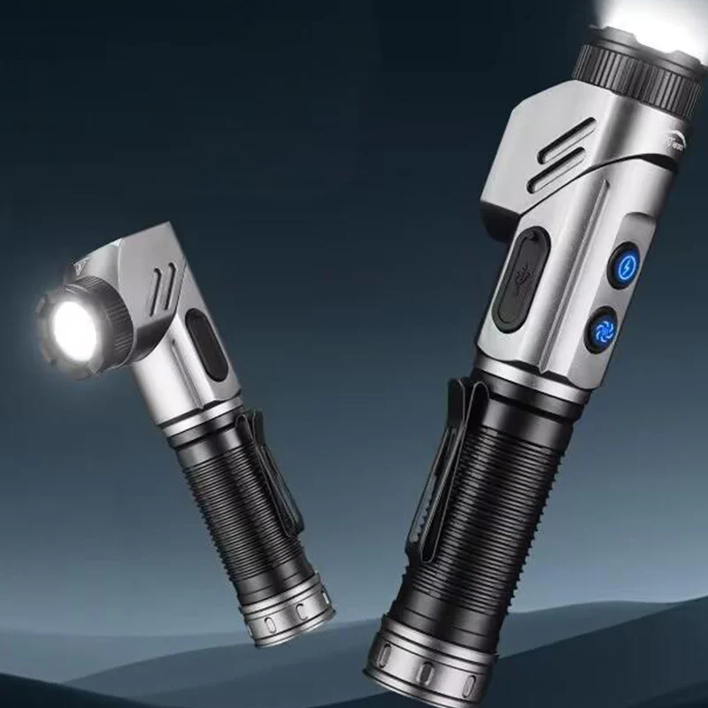 1500 Lumens 90-Degree Flashlight with Magnetic Base - Image 9