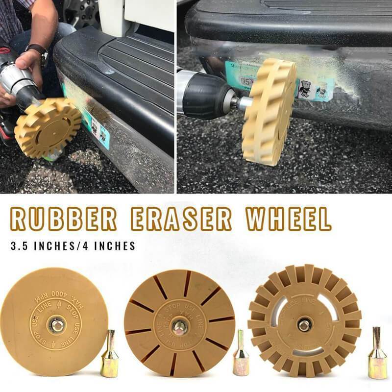Balance Weight Pneumatic Rubber Grinding Removal Wheel - Image 5
