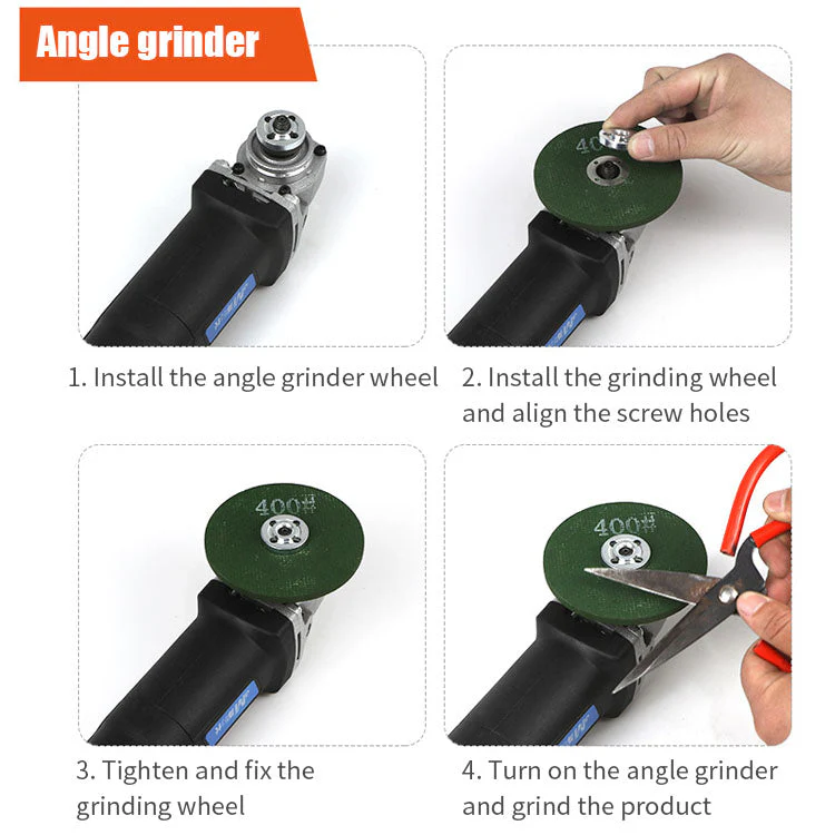 Pousbo® Angle Grinder Grinding and Polishing Wheel - Image 7