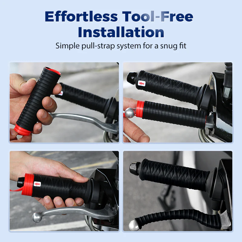 🔥Universal Silicone Handlebar & Brake Lever Grip Covers - Image 5