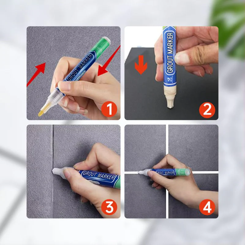 Waterproof Tile Grout Paint Pen - Image 7