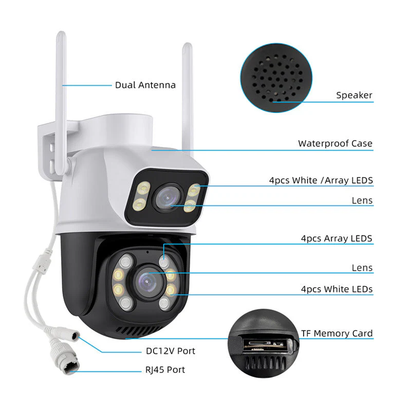 🔥Hot Sale🔥Dual Lens Night Vision HD Security Camera（50% OFF） - Image 8