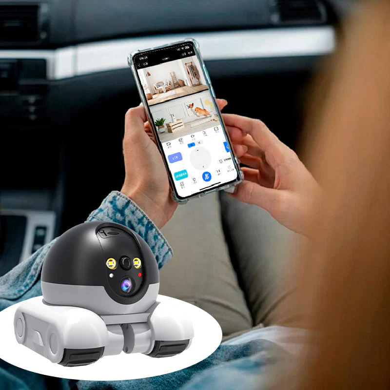 ⏳Time-limited Special⌛HD Wireless Intelligent Remote Pet Robot Camera🎥 - Image 4