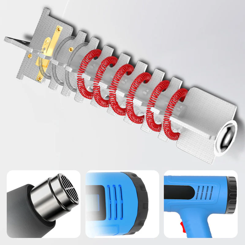 2000W Rear Cover Temperature Regulating Heat Gun - Image 6