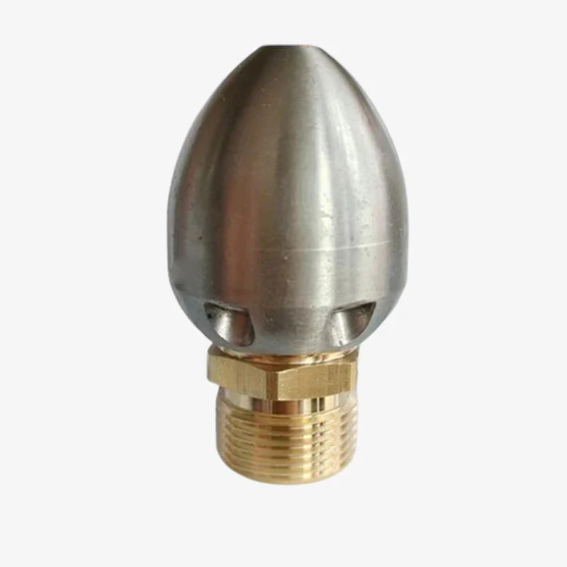 Heavy-Duty Torpedo-Shaped Jet Nozzle for High-Flow Drain Cleaning - Image 9