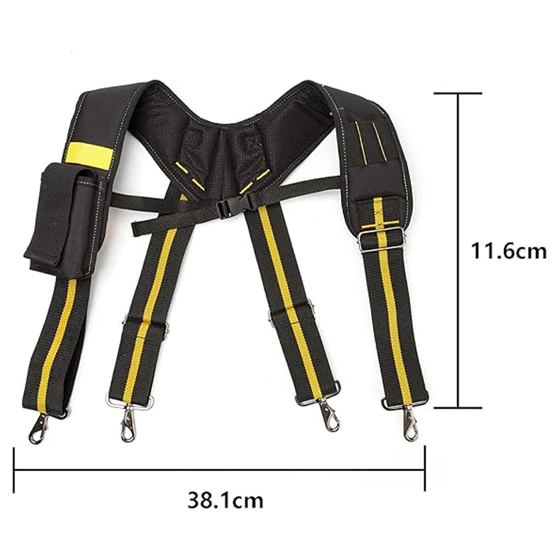 Heavy-Duty Adjustable Work Suspenders - Image 4