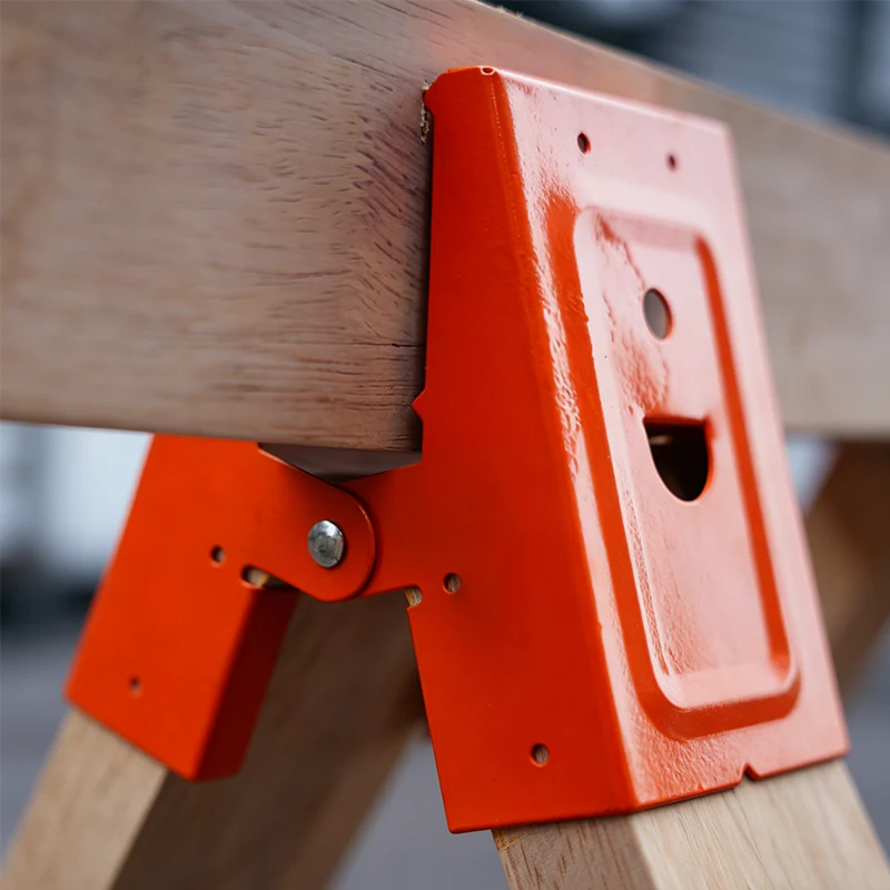 Heavy-Duty Sawhorse Bracket with Down Clamp - Image 6