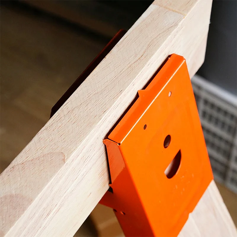 Heavy-Duty Sawhorse Bracket with Down Clamp - Image 7