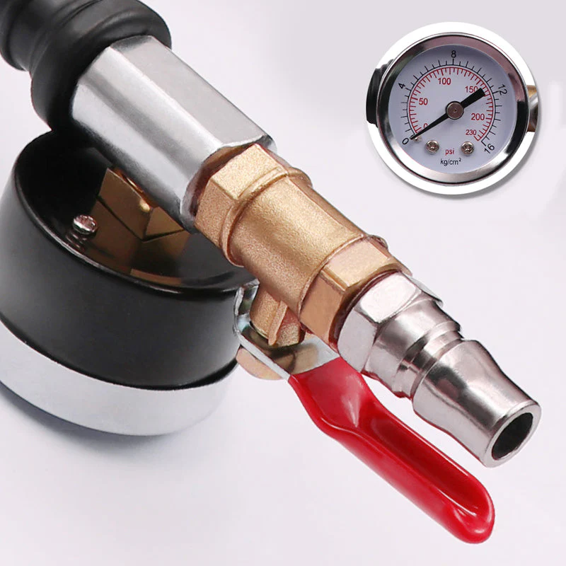 Heavy-Duty Tire Inflator with Pressure Gauge - Image 3