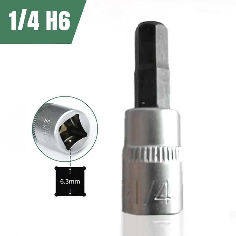 1/4" Drive Hex Bit Socket - Image 12