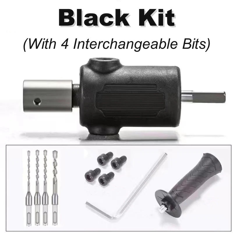 High-Hardness Portable Converter Kit for Electric Drill to Electric Hammer - Image 12