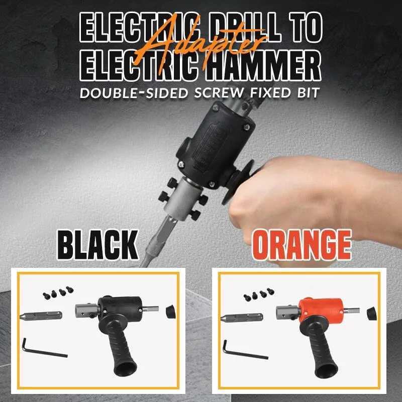 High-Hardness Portable Converter Kit for Electric Drill to Electric Hammer - Image 9