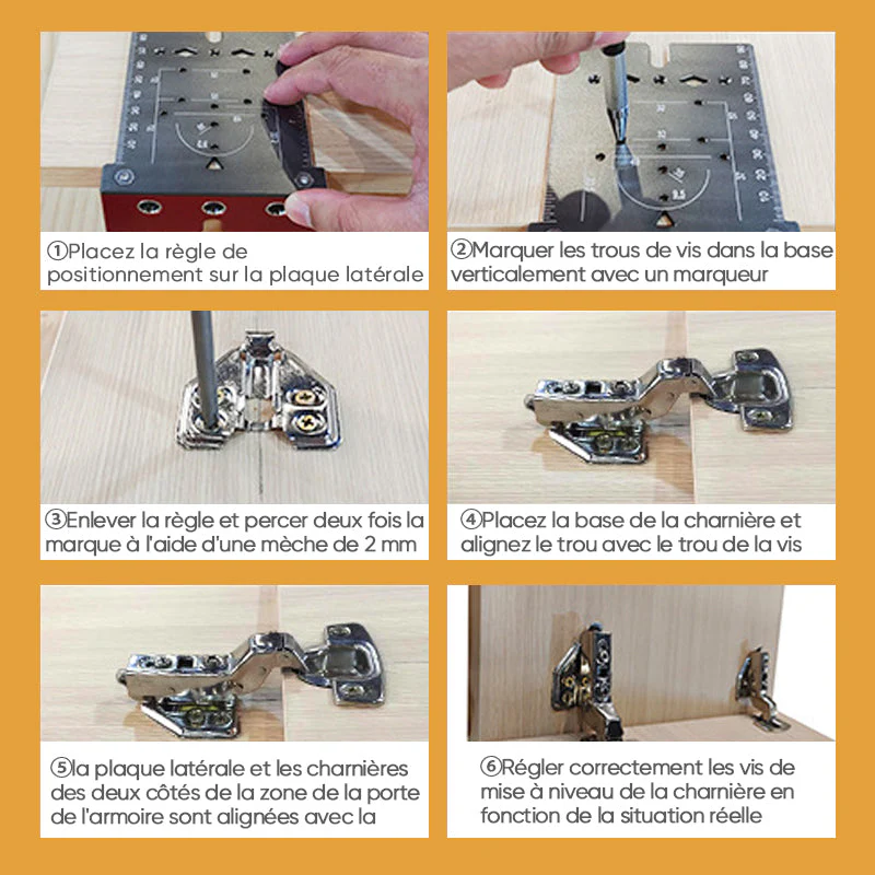 Hinge punch locator - Image 5
