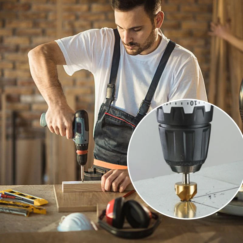 Pousbo® Titanium-coated Five-blade Countersink Drill Bits - Image 7