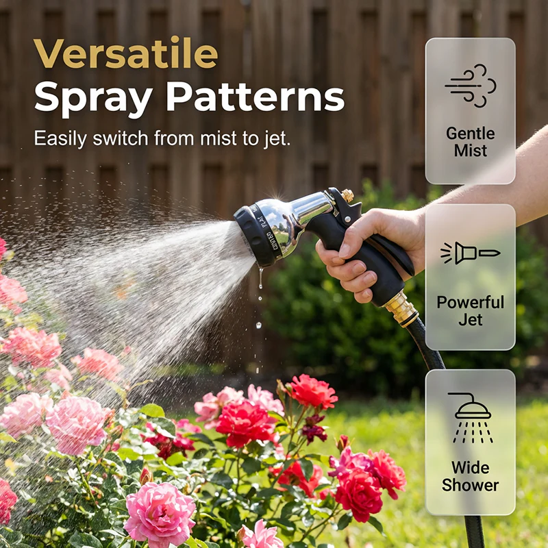 Multi-functional Car Wash High-pressure Water Hose Nozzle Sprayer - Image 2