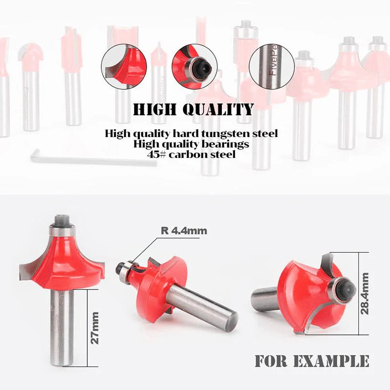 🔥Last Day Sale 50%🔥8mm Router Bit Set - Image 4