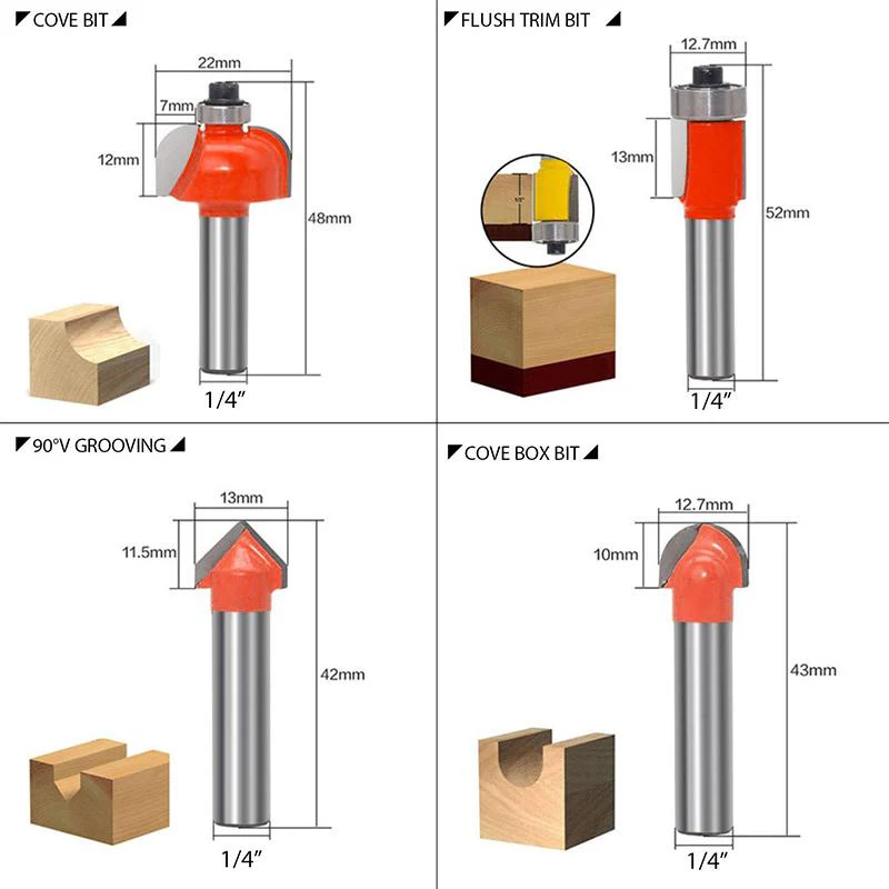 🔥Last Day Sale 50%🔥8mm Router Bit Set - Image 6