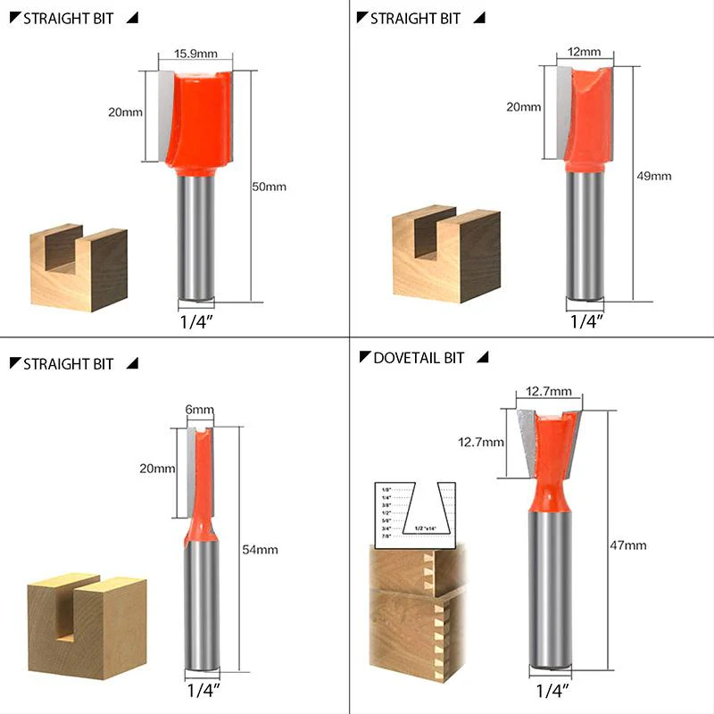 🔥Last Day Sale 50%🔥8mm Router Bit Set - Image 7