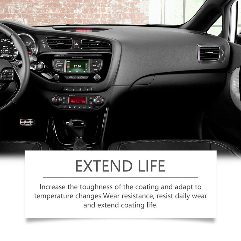 ⏳Time-limited Special⌛Car Black Plastic Interior Restorer - Image 4