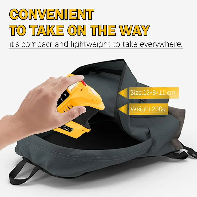 ⚡Compact DC to AC Inverter - Suitable for cars, motorhomes, outdoor ( Free Shipping ) - Image 2