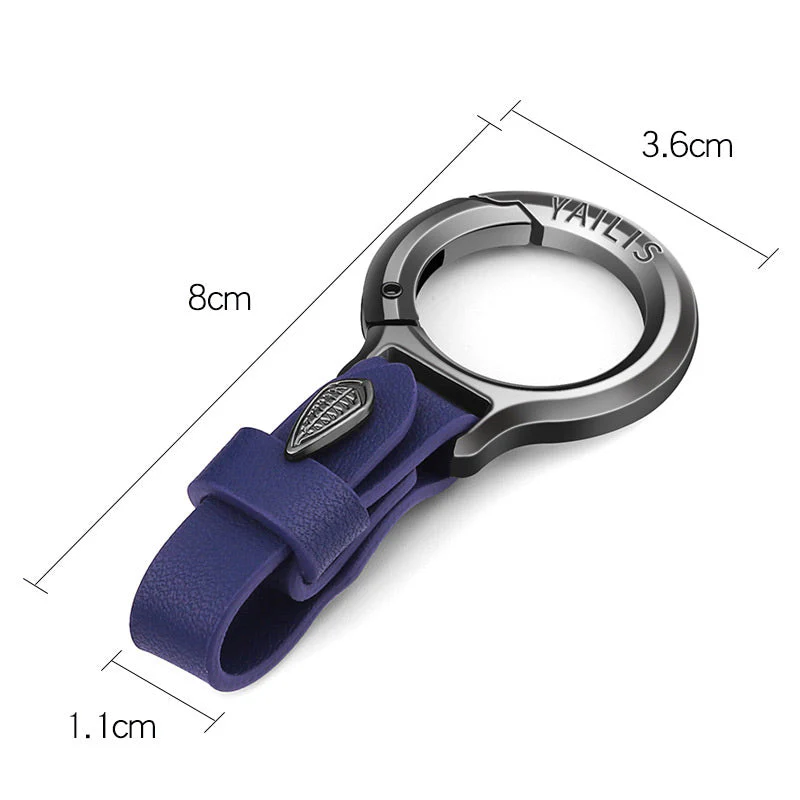 PU Leather Car Key Chain - Image 7