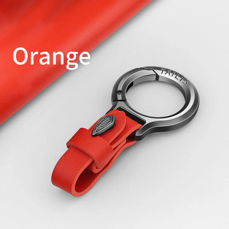 PU Leather Car Key Chain - Image 9