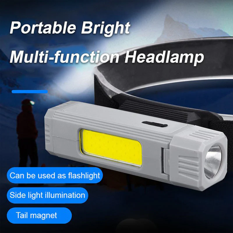 Portable Bright Multi-function Magnetic Headlamp - Image 7