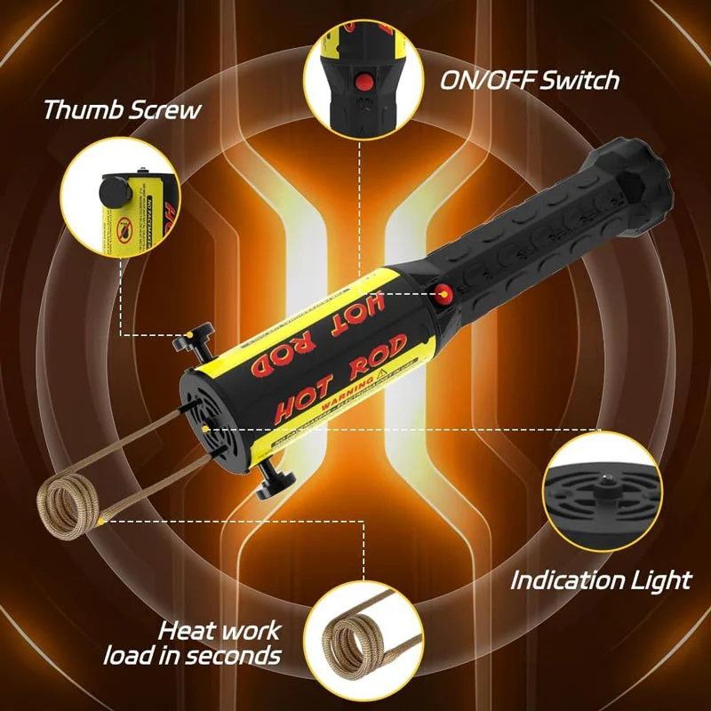Magnetic Induction Heater Kit - 1100W Induction Heat Bolt Removal Tool - Image 5
