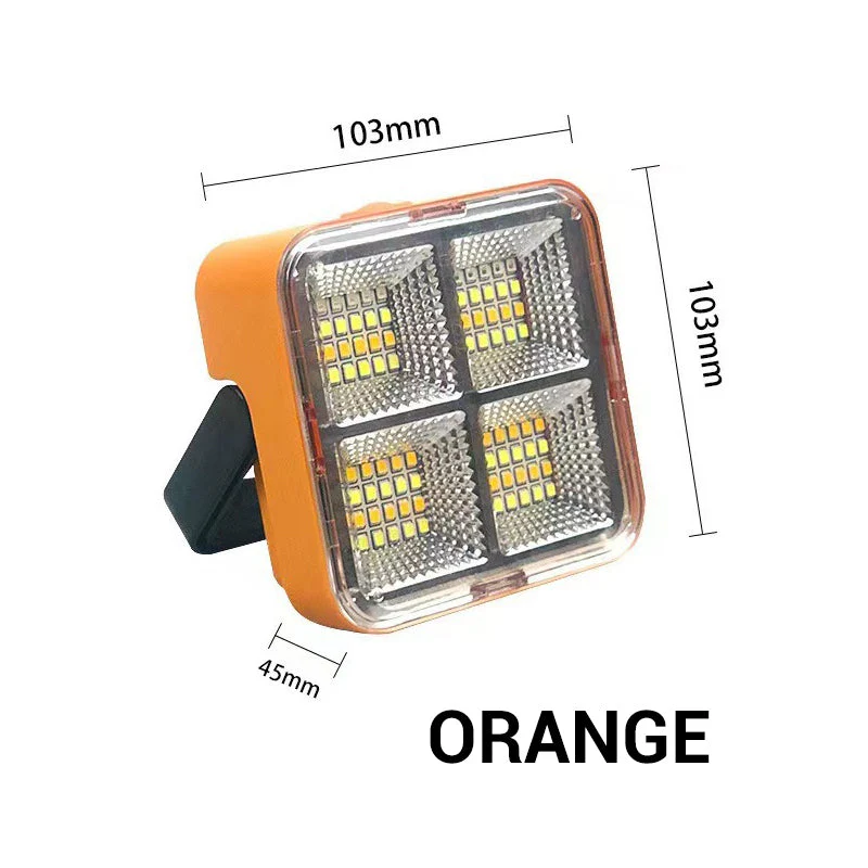 Portable Solar Work Light with 4 Lighting Modes - Image 10