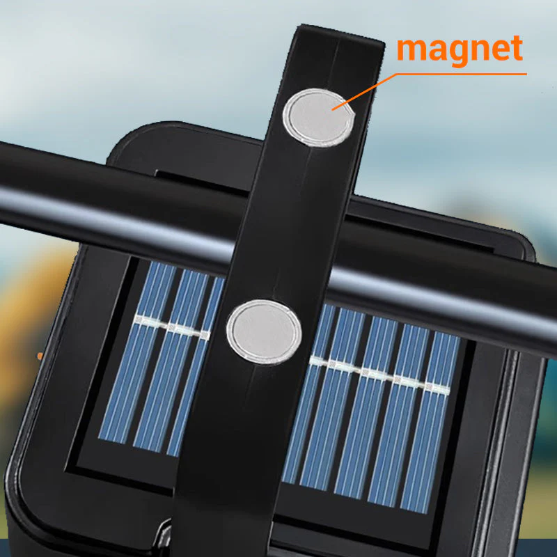 Portable Solar Work Light with 4 Lighting Modes - Image 6