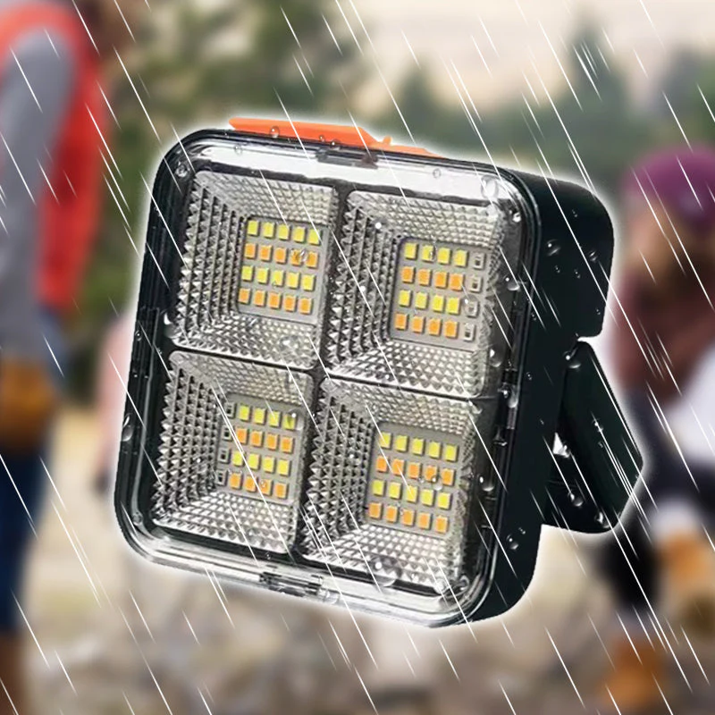 Portable Solar Work Light with 4 Lighting Modes - Image 7
