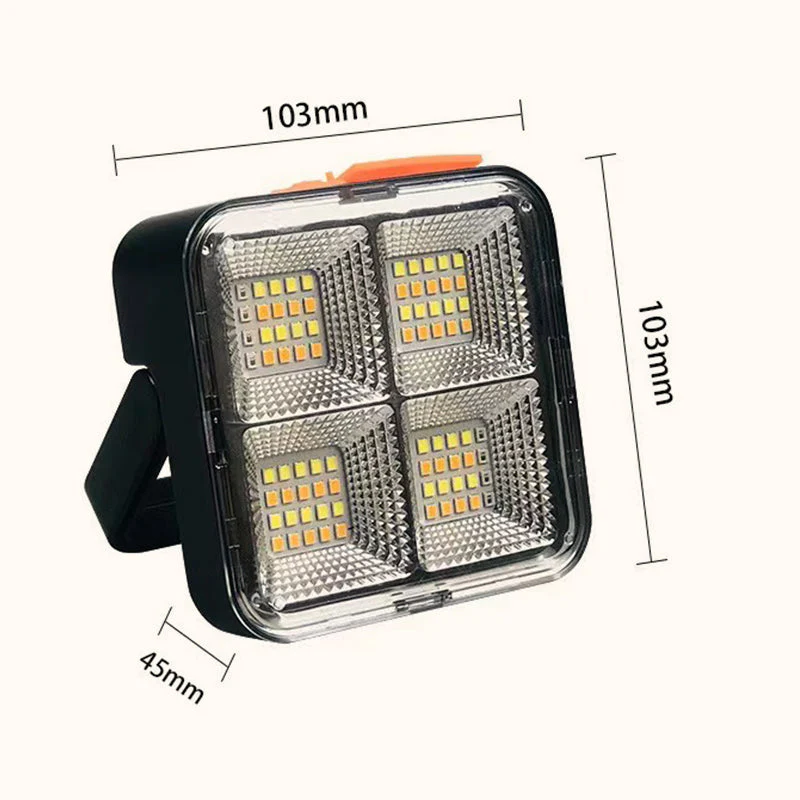 Portable Solar Work Light with 4 Lighting Modes - Image 8