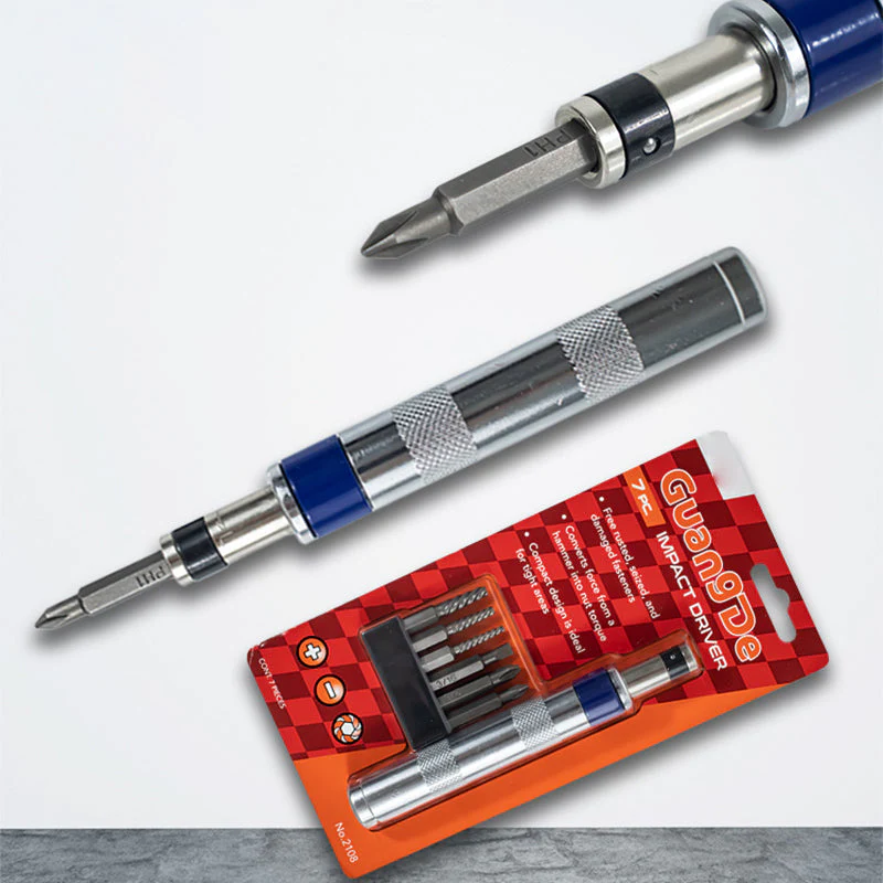Manual Hand Reversible Impact Driver Set - Image 6