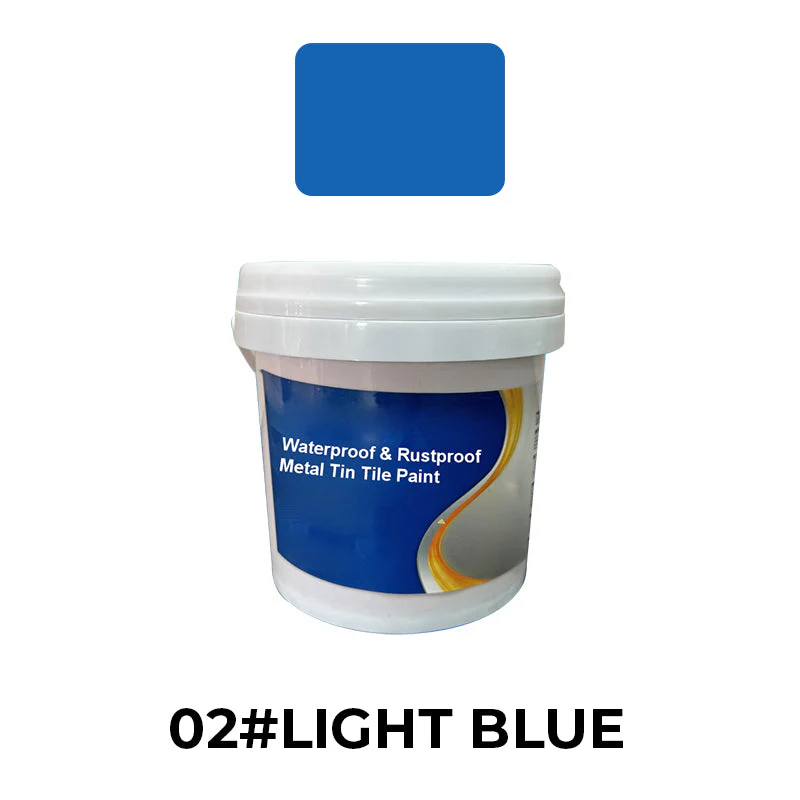 Waterproof & Rustproof Metal Tin Tile Paint - Image 10