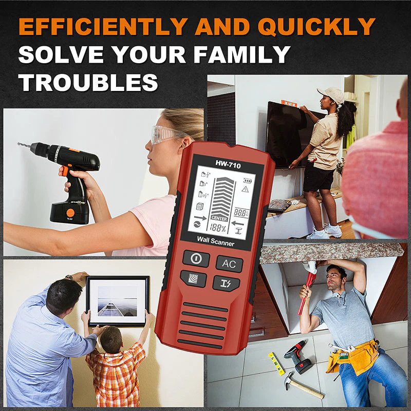 Multifunctional Handheld Metal & Wall Detector - Image 5