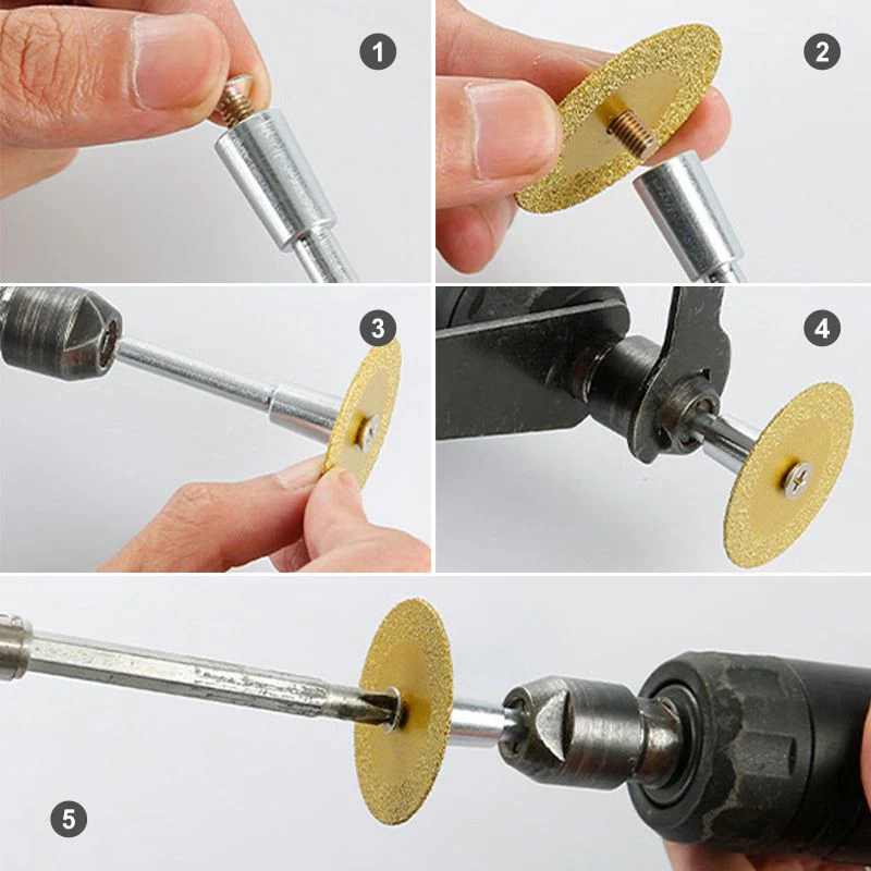 Pousbo® Mini Diamond Cutting Saw Disc - Image 6