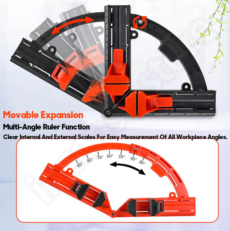 Multi-Angle Adjustable Corner Clamp for Woodworking - Image 4
