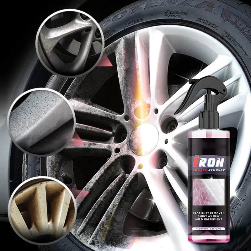Multi-Purpose Car Wheel Rust Remover Spray - Image 3
