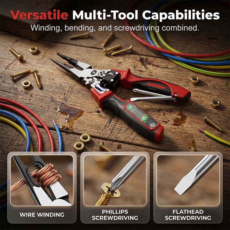 Multifunctional Digital Electrician's Pliers - Image 6